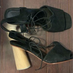 Rachel Comey Wooden-Healed Pumps